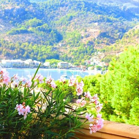 Apartamento gran terraza privada y vistas al mar Puerto de Sóller Exterior foto